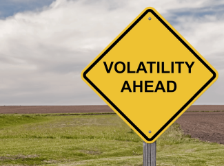 Volatility ahead sign